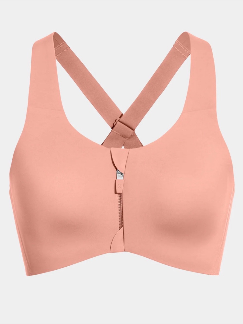 Knix Catalyst Front-Zip Sports Bra in Pink